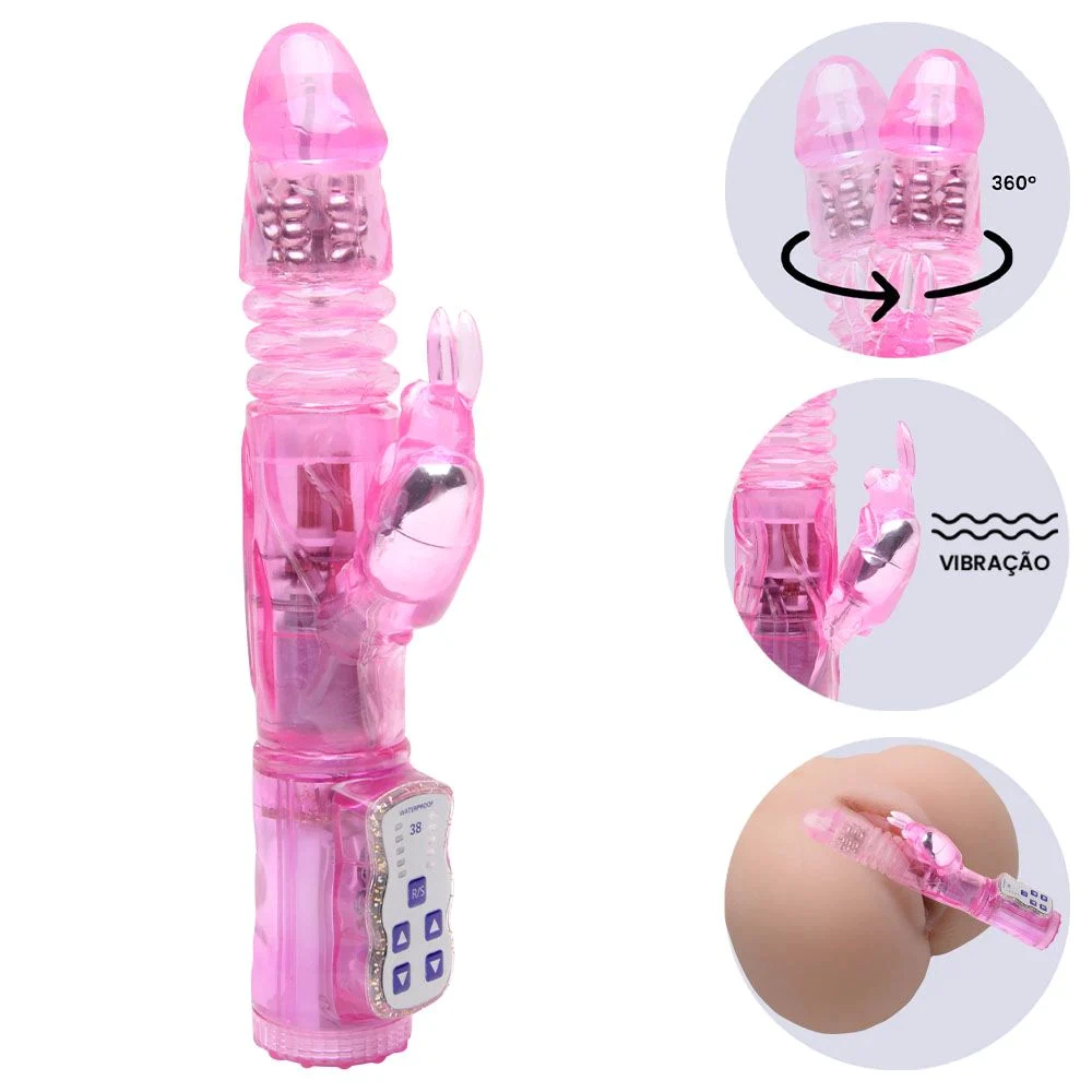 Vibrador Sugador de Clitóris Recarregável